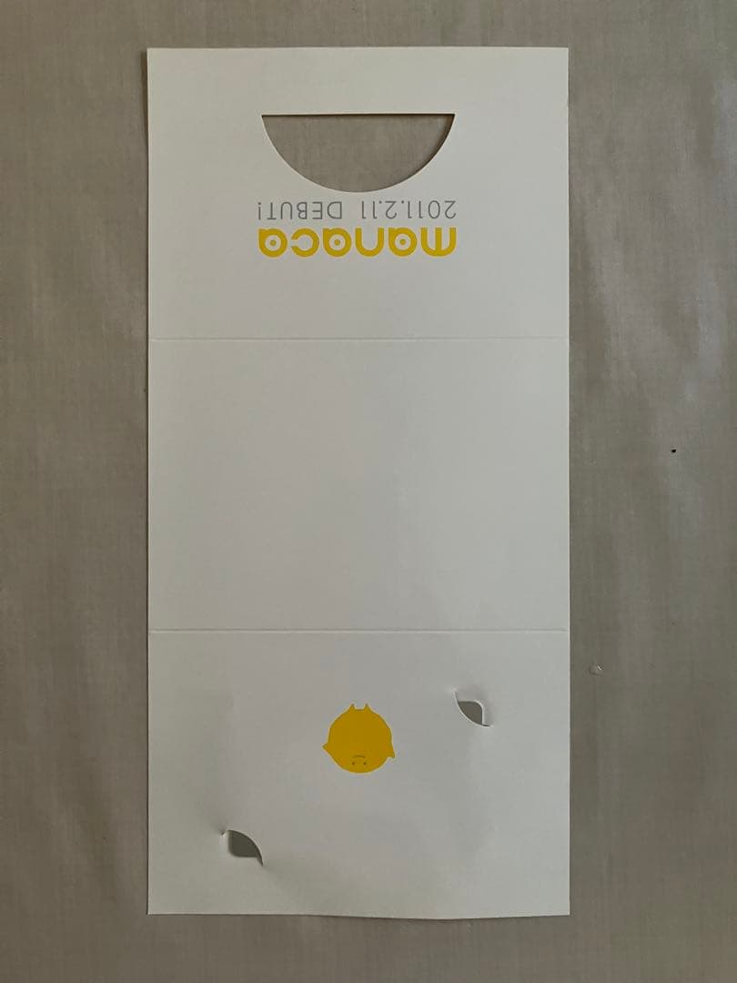 manaca デビューカード台紙付き