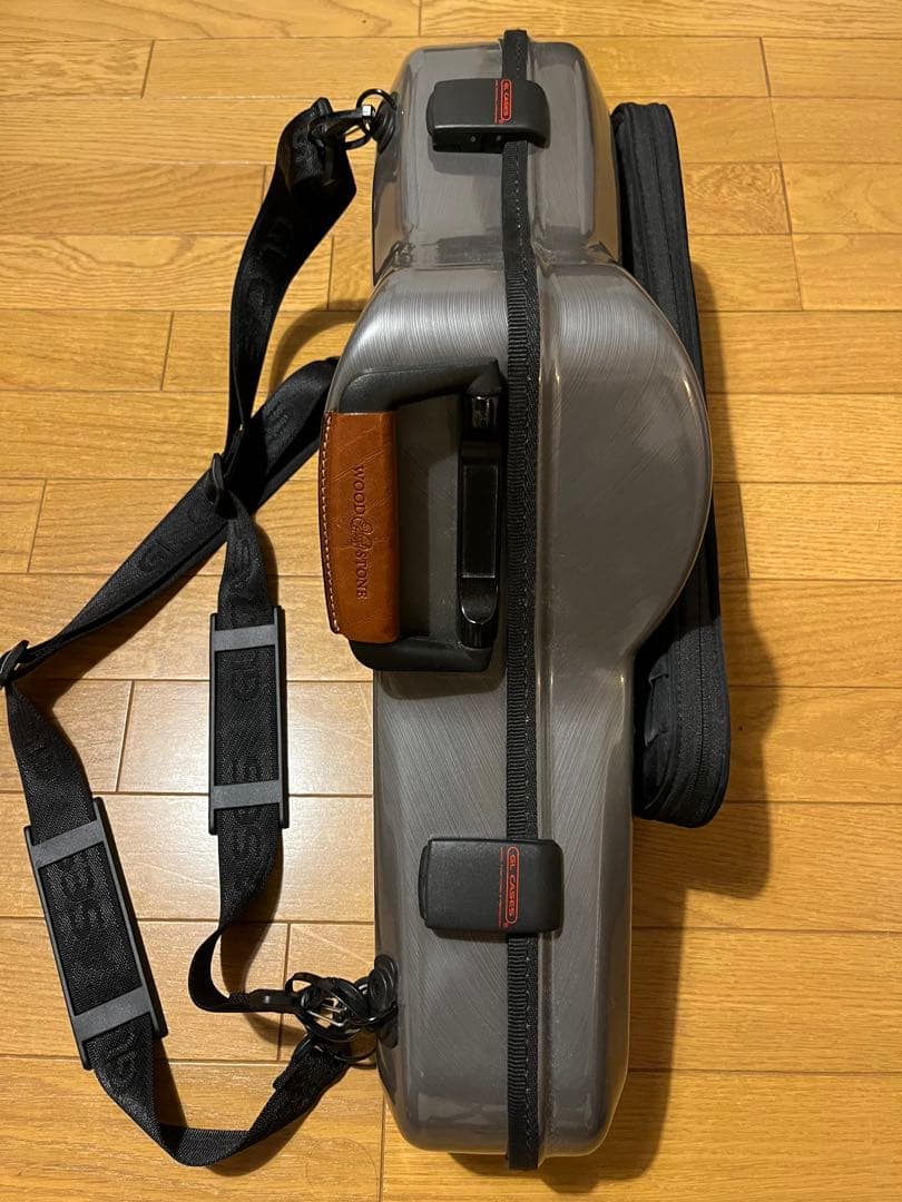 ウッドストーン　アルトサックスケース　GL CASES × Wood Stone