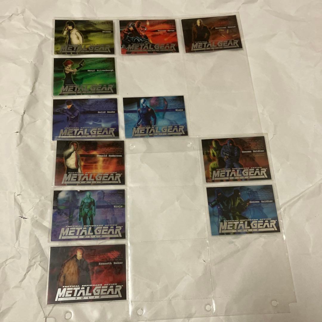 その他 L GEAR SOLID TRADING CARD TURTLE SET