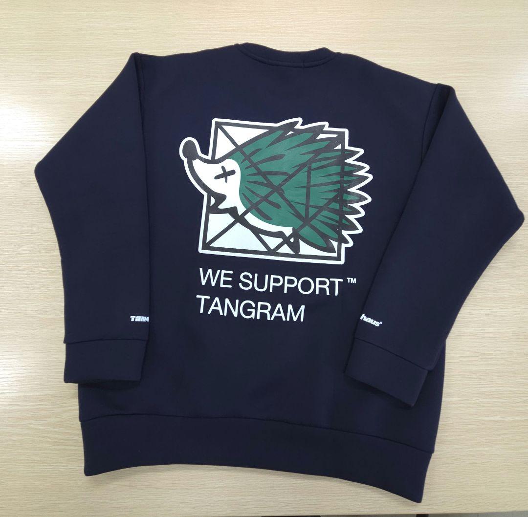 95. TANGRAM×CLUBHAUS トレーナー