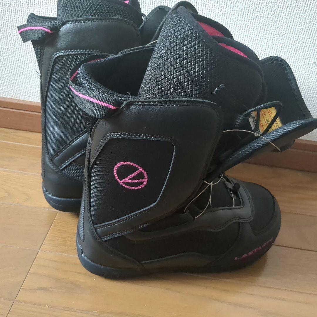 LA STARTS スノーボードブーツ 女性用 ブラック/ピンク