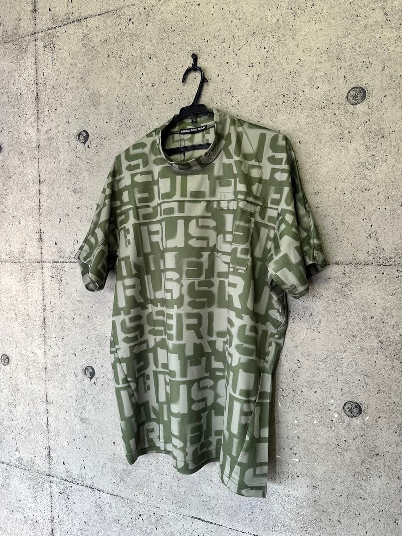 【新品未使用】サイズ6 メンズ モックネックシャツ ラッセルノ 2079