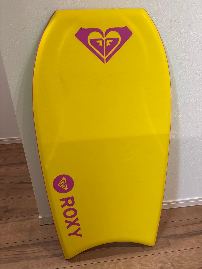 【新品未使用】ROXY ボディボード イエロー/ボディボードフィン