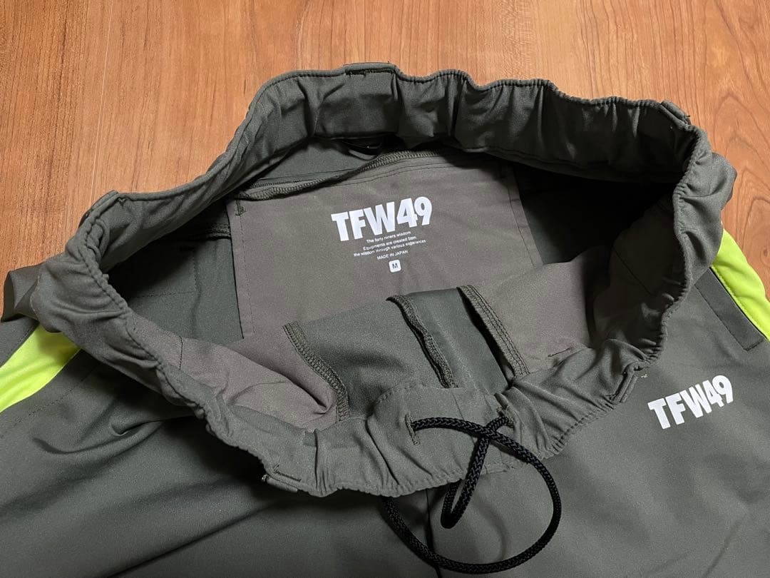 tfw49 ハイブリッドパンツ M カーキ　junhashimoto ゴルフ