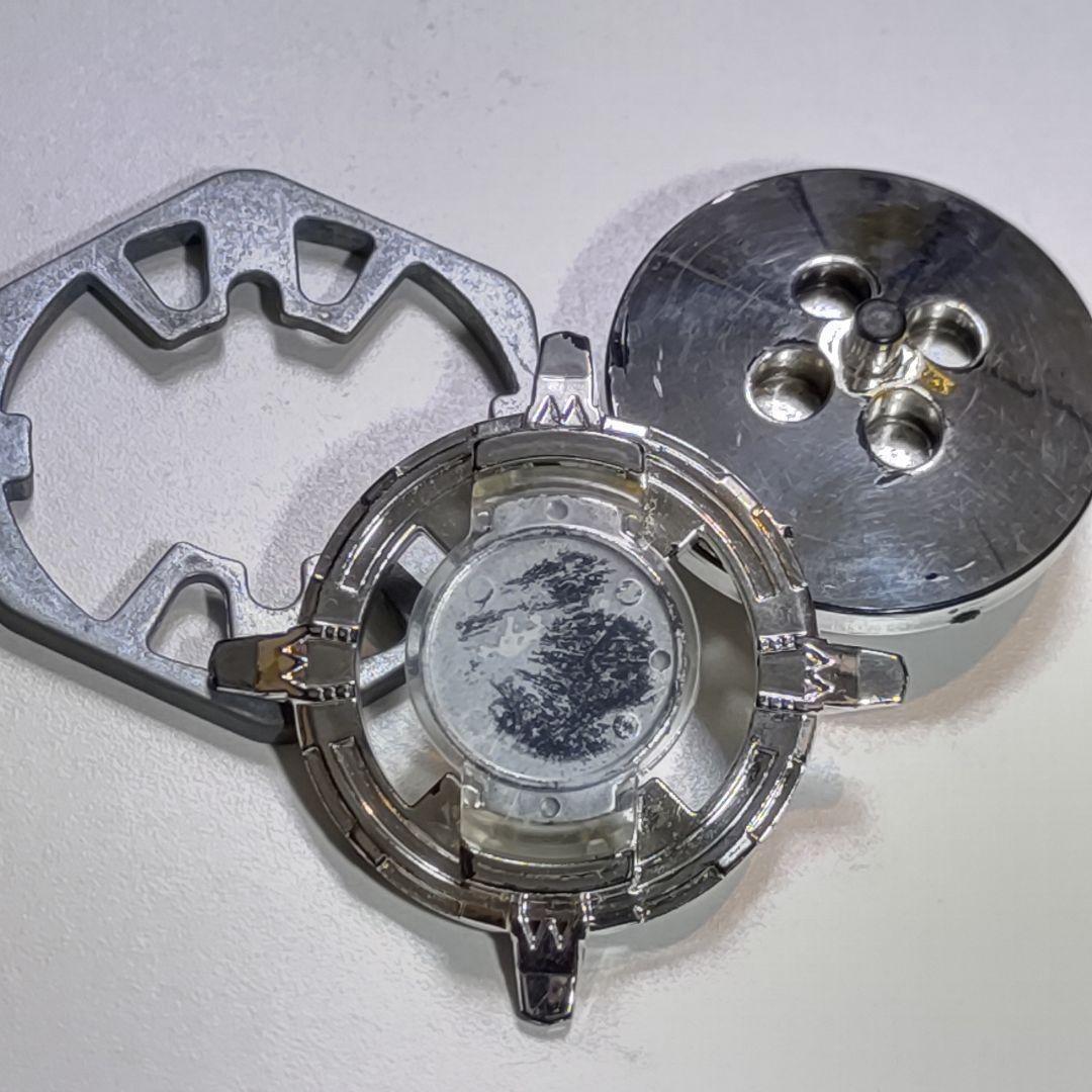 爆転シュートベイブレード　アルティメットドラグーン　シルバーメッキバージョン