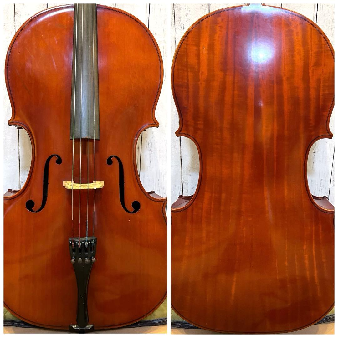 【美虎杢】SUZUKI チェロ NO.72 4/4 1986年 スズキフルサイズ