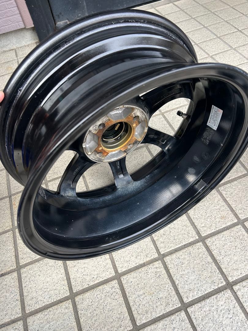 15インチ　5.5J +50 ハスラー等　2本セット　ガリ傷あり