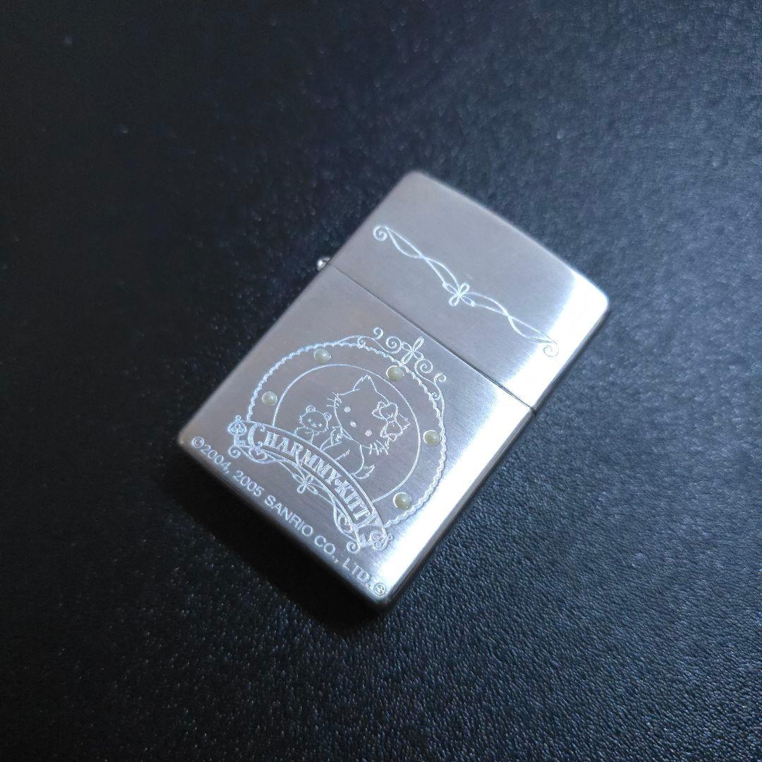 超希少　限定　未使用　ハローキティ　チャーミーキティ　Zippo　チャーム付き