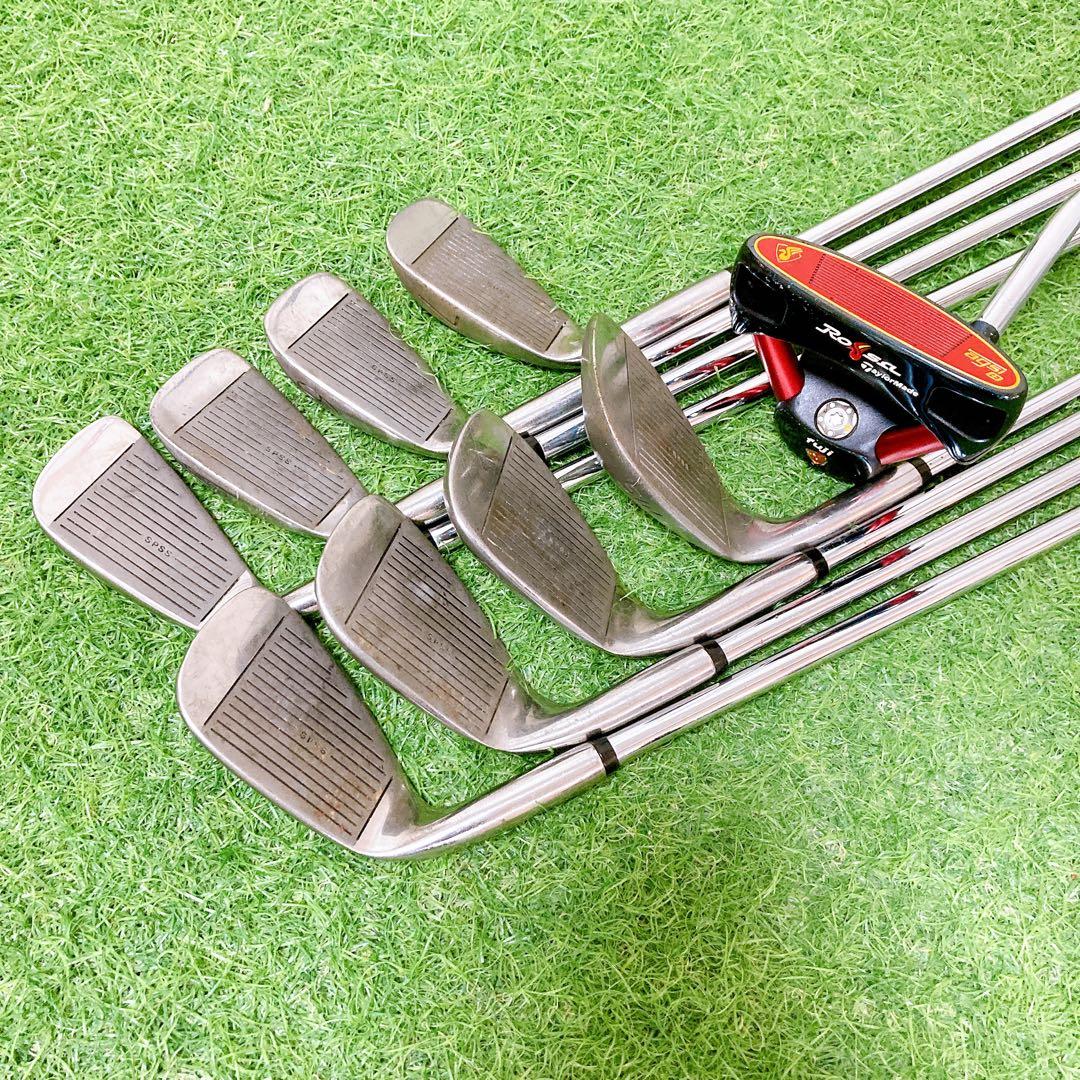 K1 テーラーメイド 初心者オススメ　ゴルフクラブ　メンズセット　右利き12本