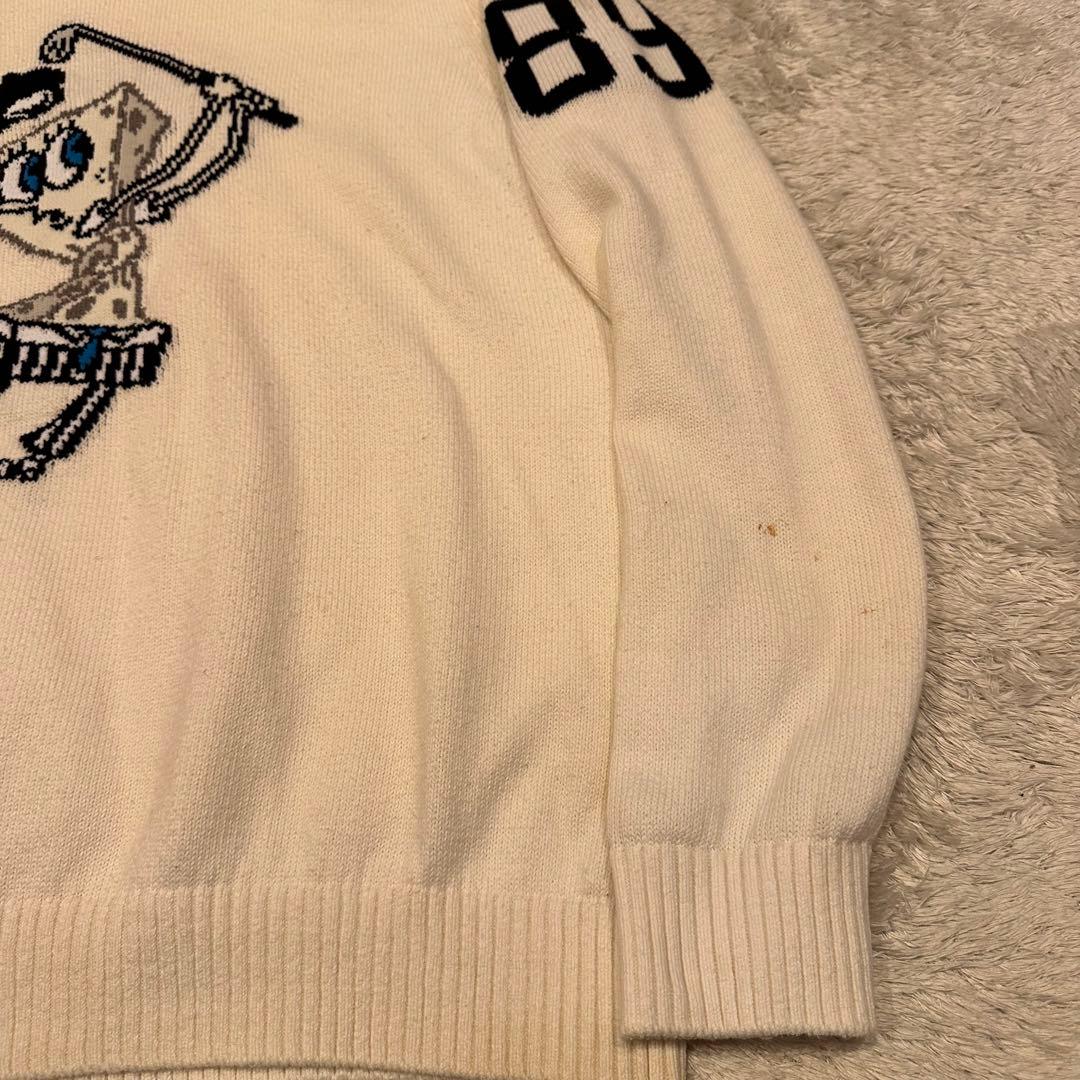 パーリーゲイツ　ニット　スポンジボブ　メンズ　サイズ5 ゴルフウェア