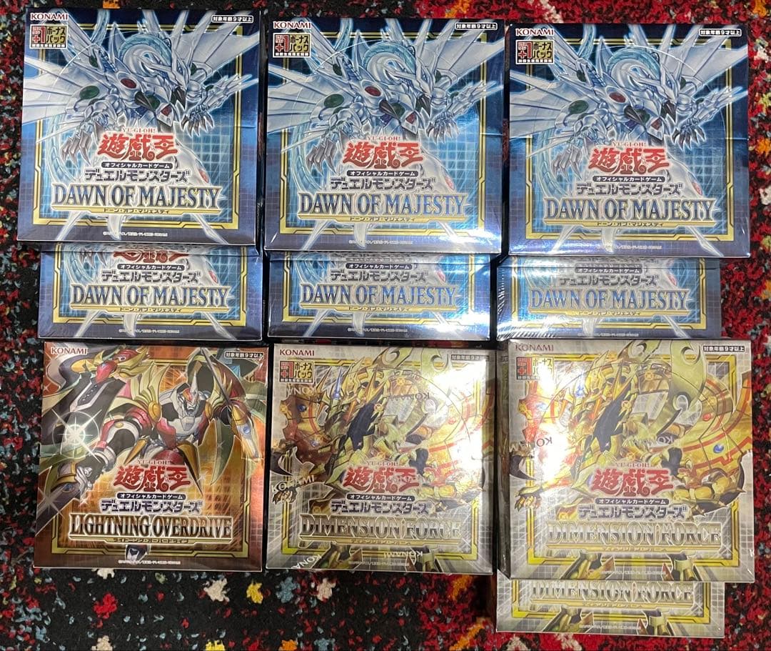 遊戯王OCG 未開封ボックス　10box