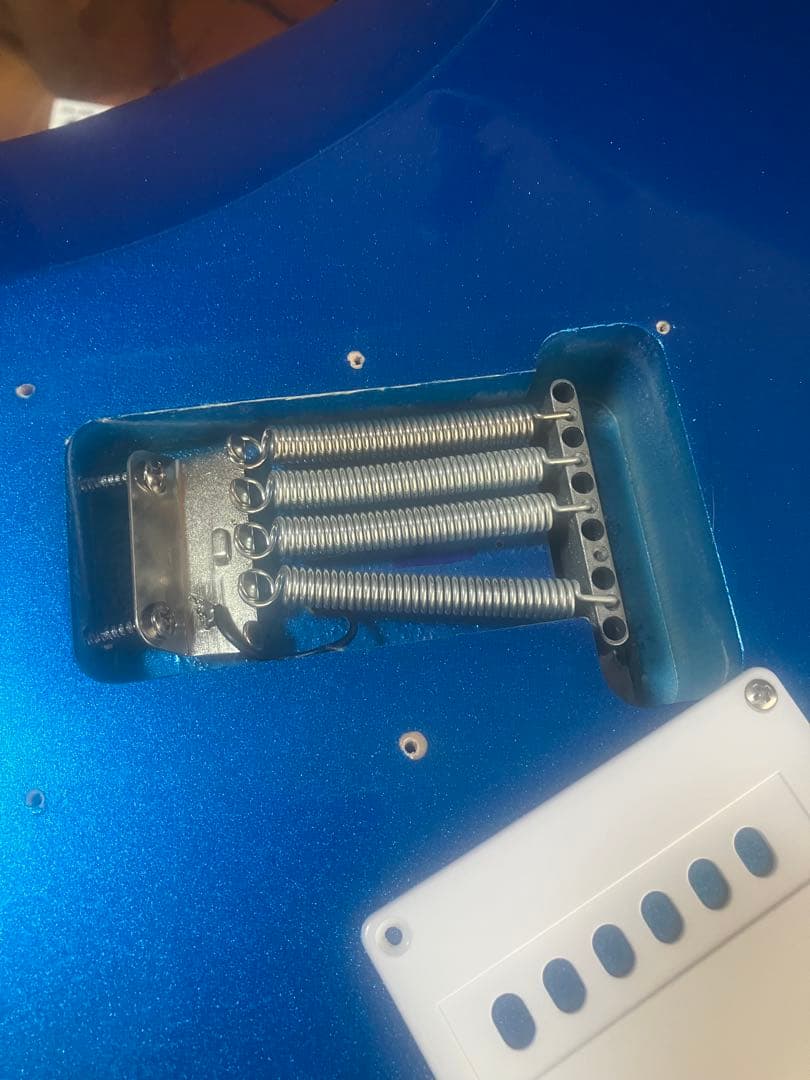 【値下げ】Play Tech プレイテック　ストラト　Fender ギグバック付