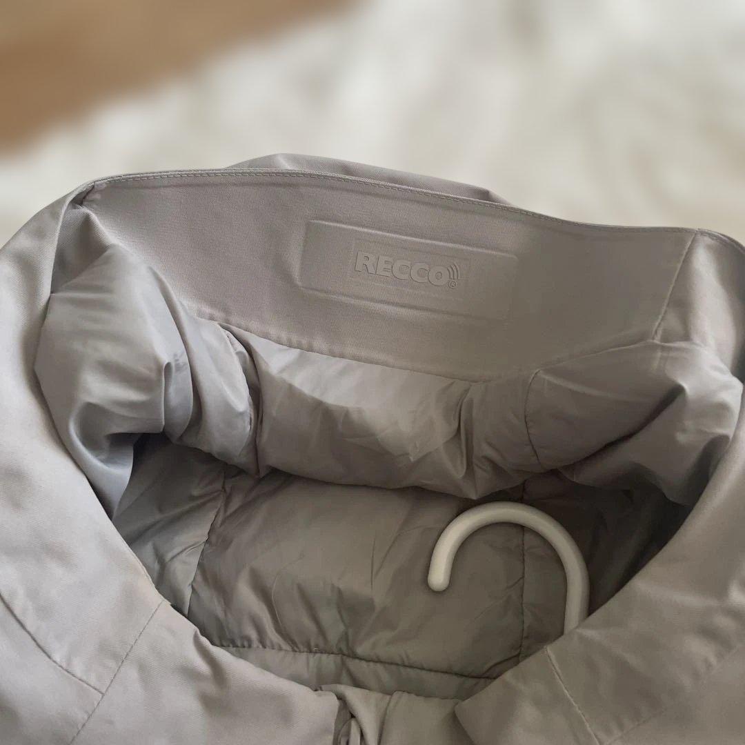  RECcontrol フード付きジャケット ライトグレー