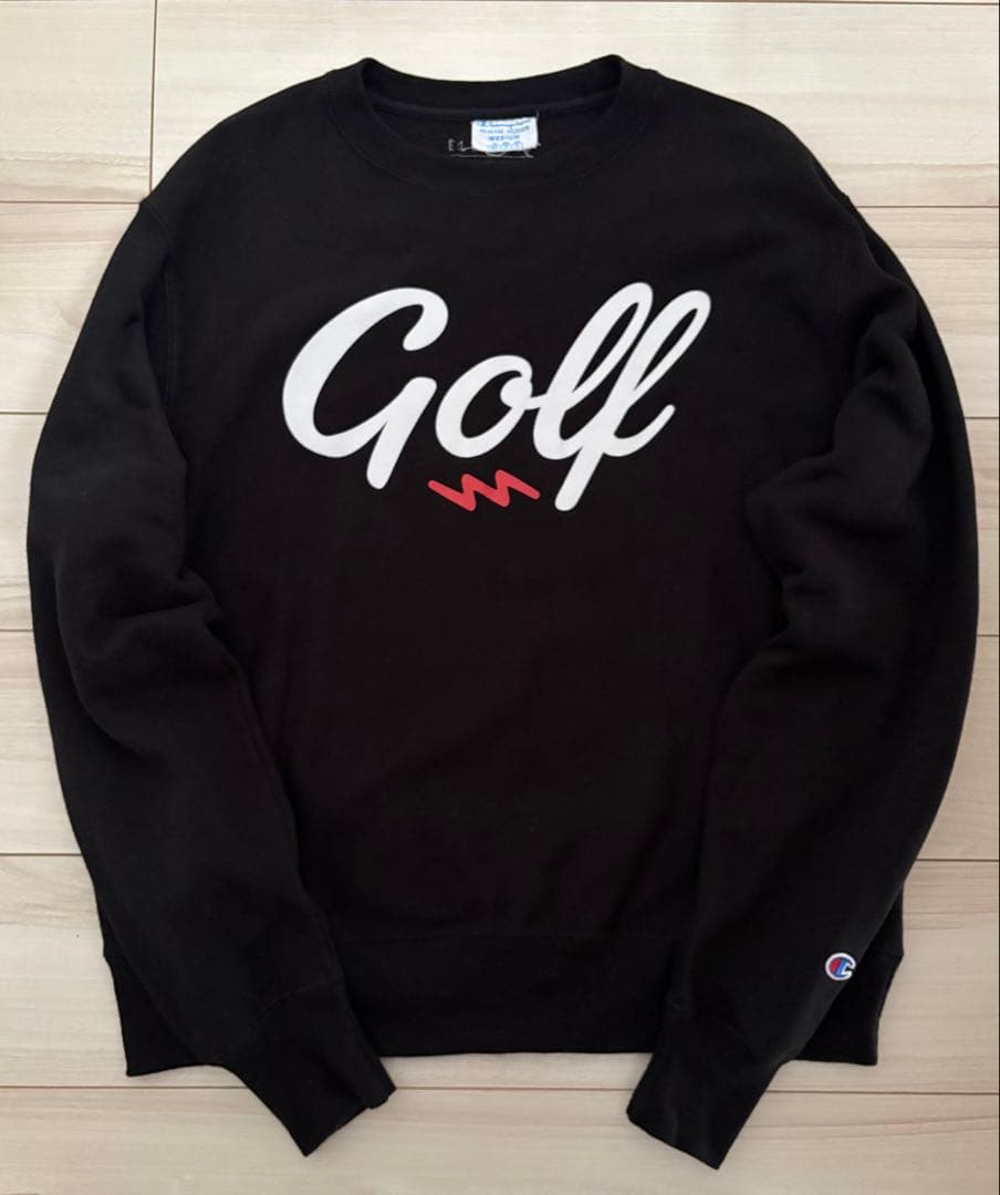 electric golf 初期 チャンピオン リバースウィーブ 黒 XL