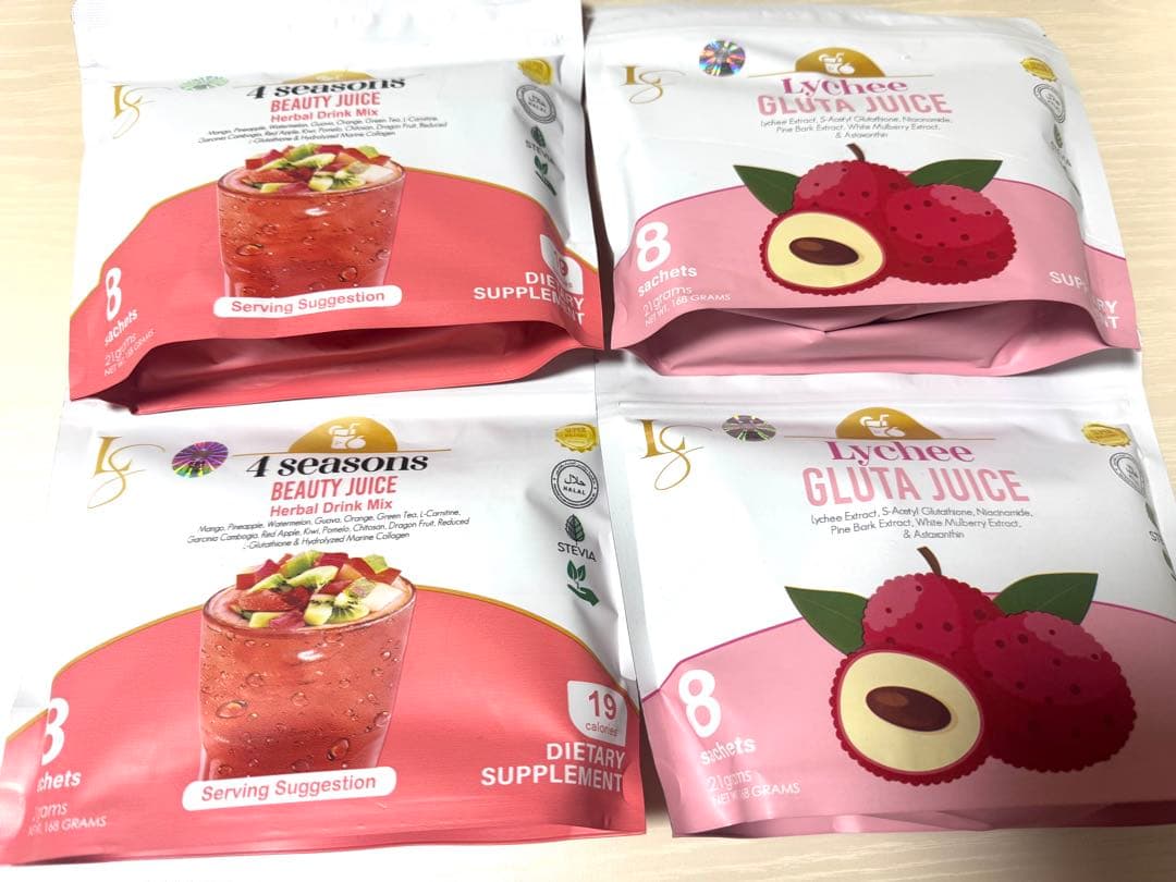 ライチ & 4season ジュース