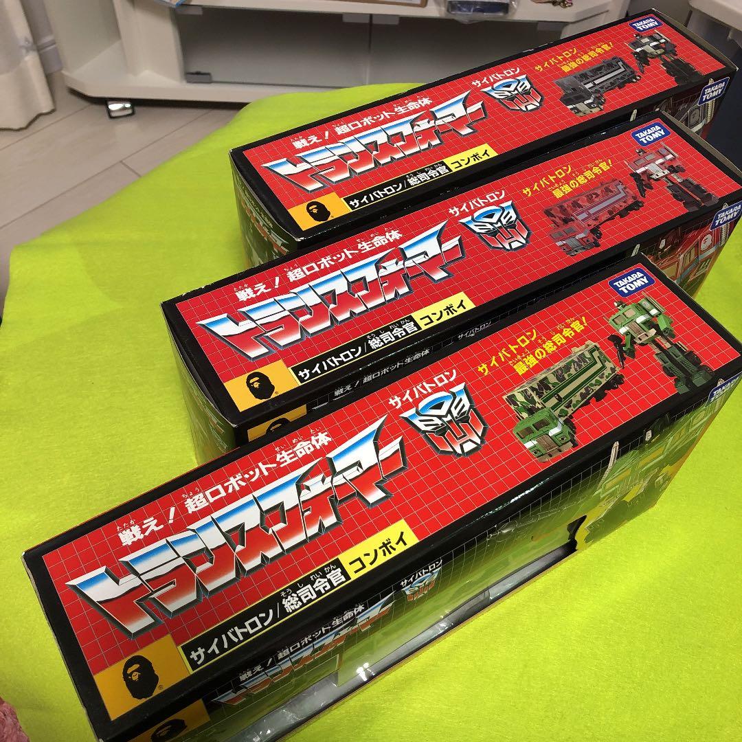 アベイシングエイプ　トランスフォーマー　コンボイ　激レア