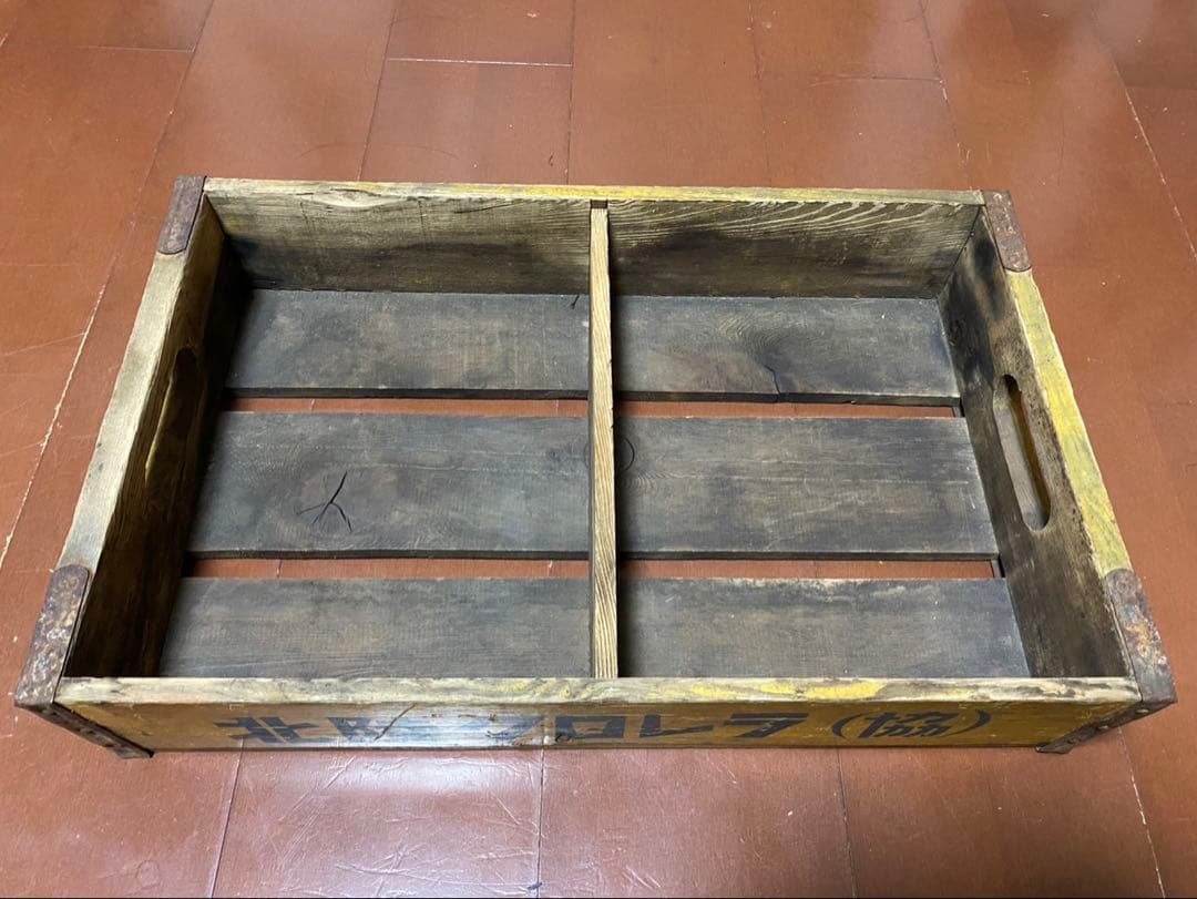 ビンテージ木箱　北陸クロレラ