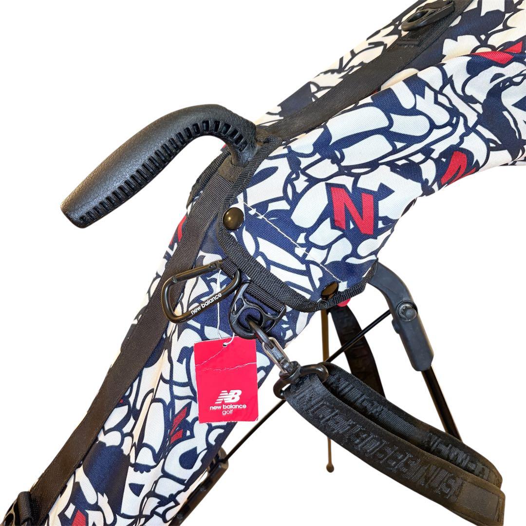 ✨未使用級✨ NEW BALANCE ゴルフ グラフィック スタンドバッグ