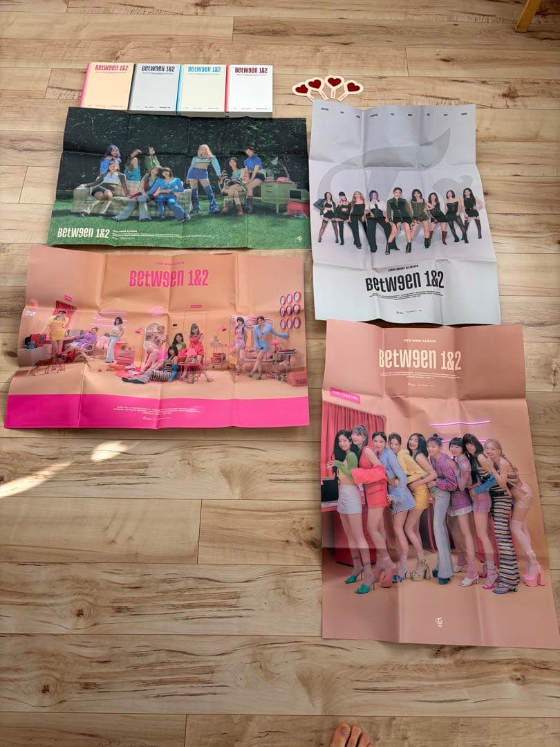 BETWEEN 182 ポスター4枚セット＆アルバム