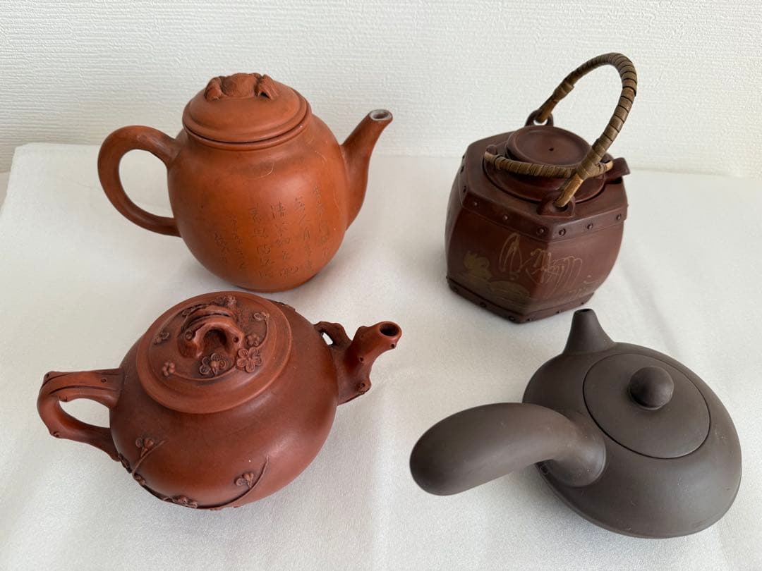 大振り 急須4点まとめ売り