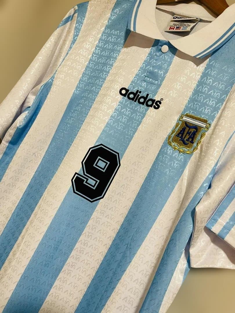 アルゼンチン代表 / 9番 / バティストゥータ / ユニフォーム/