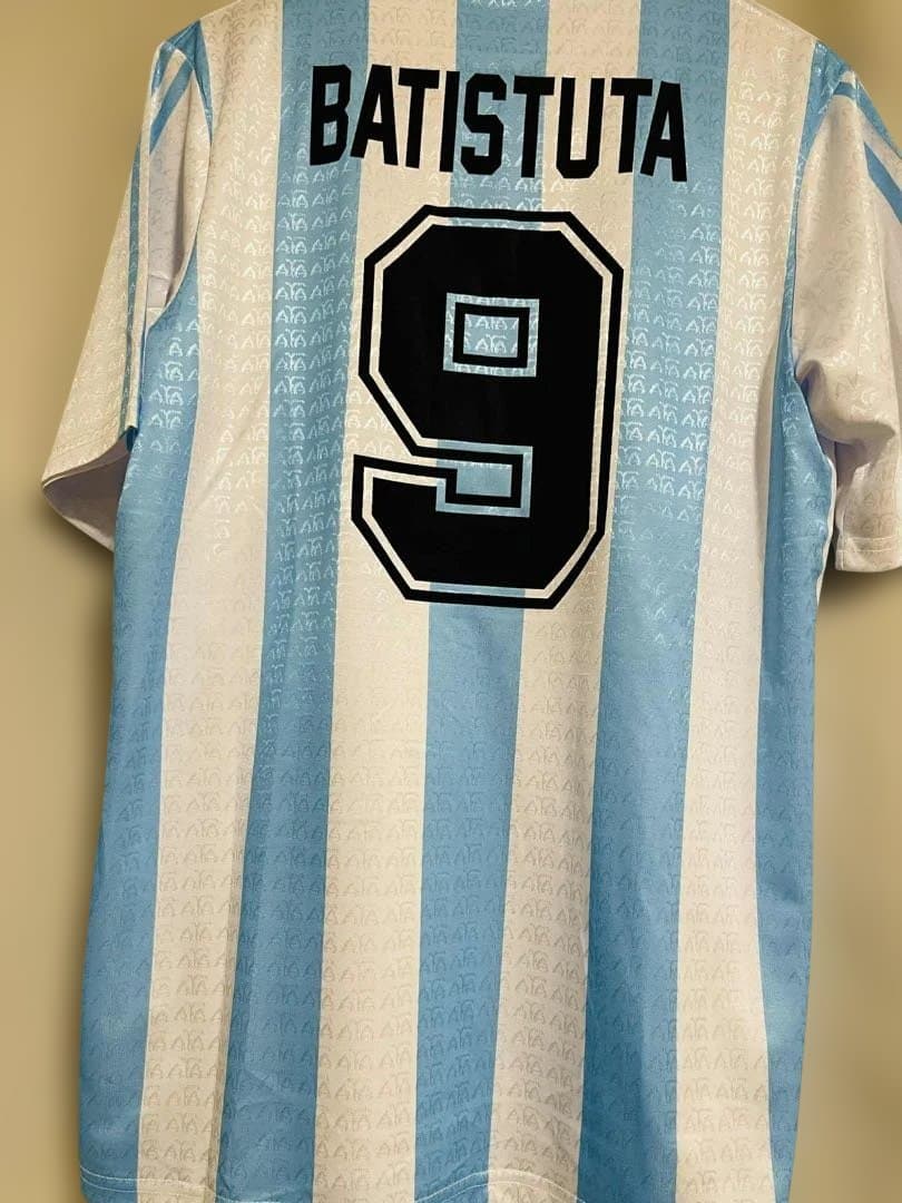 アルゼンチン代表 / 9番 / バティストゥータ / ユニフォーム/