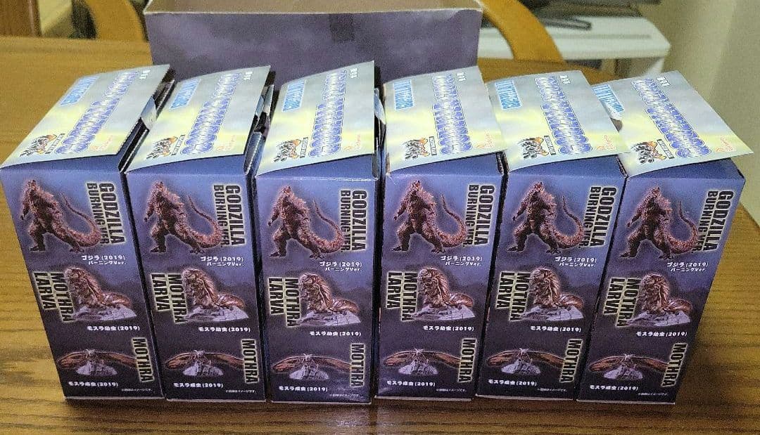 ブリスター未開封　激造　ゴジラ2019 6体セットBOX アートスピリッツ