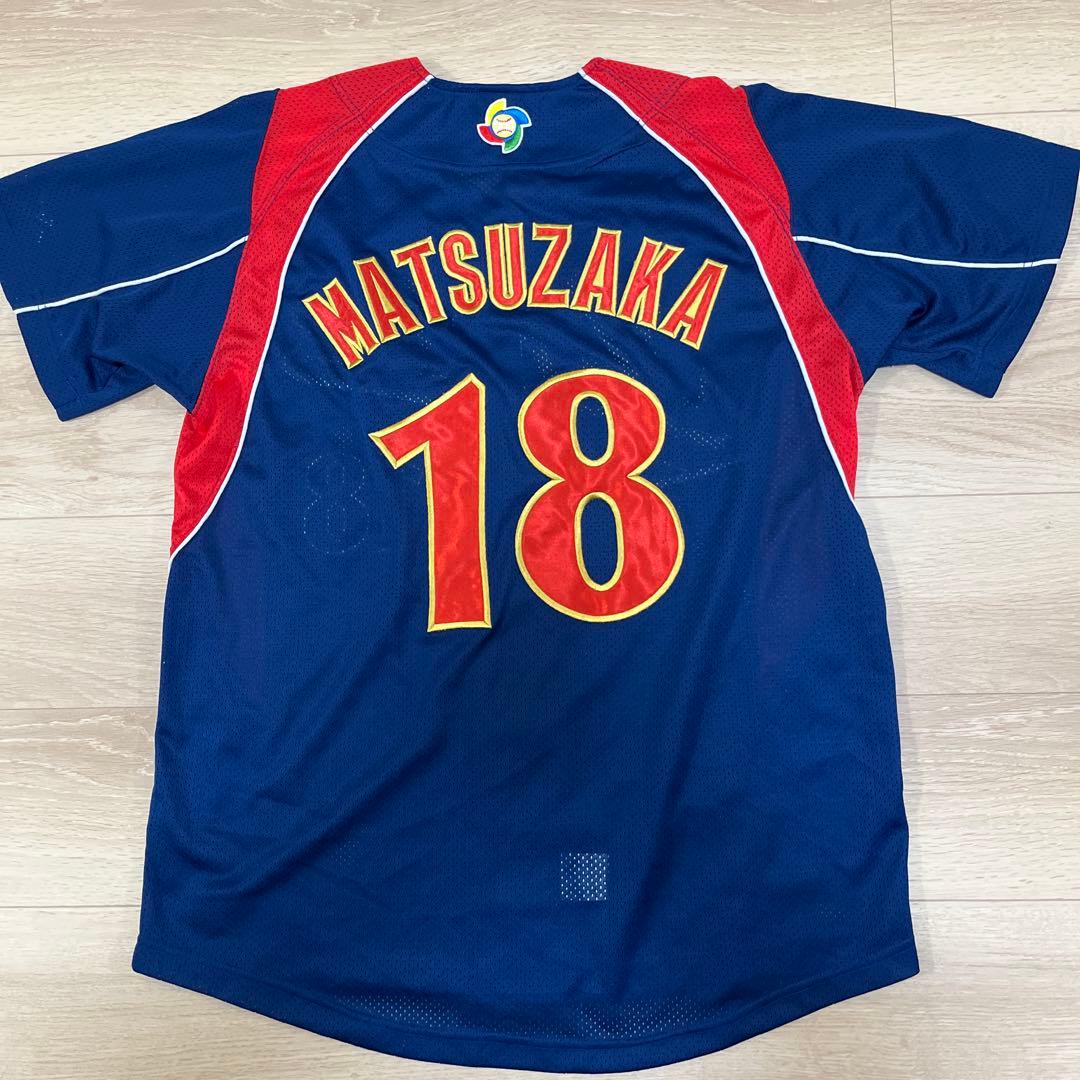 侍ジャパン　松坂大輔　刺繍ユニフォーム