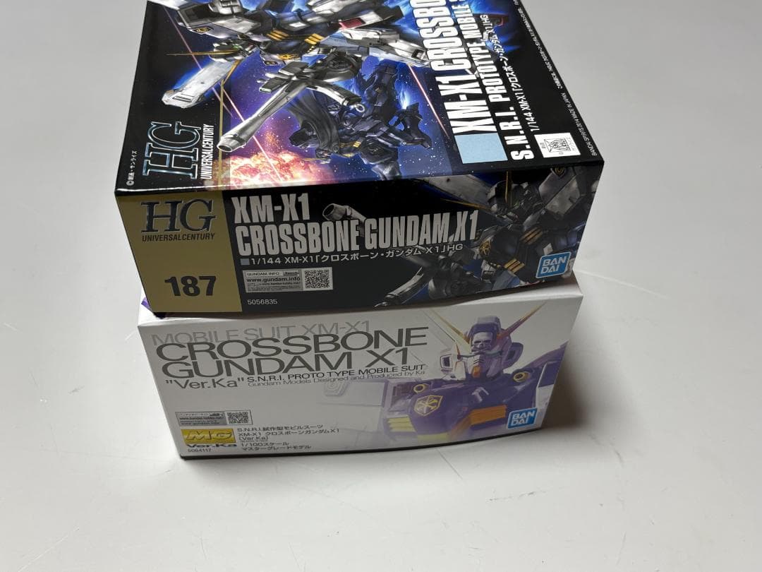 【MG HGセット】クロスボーンガンダムX1 verKa