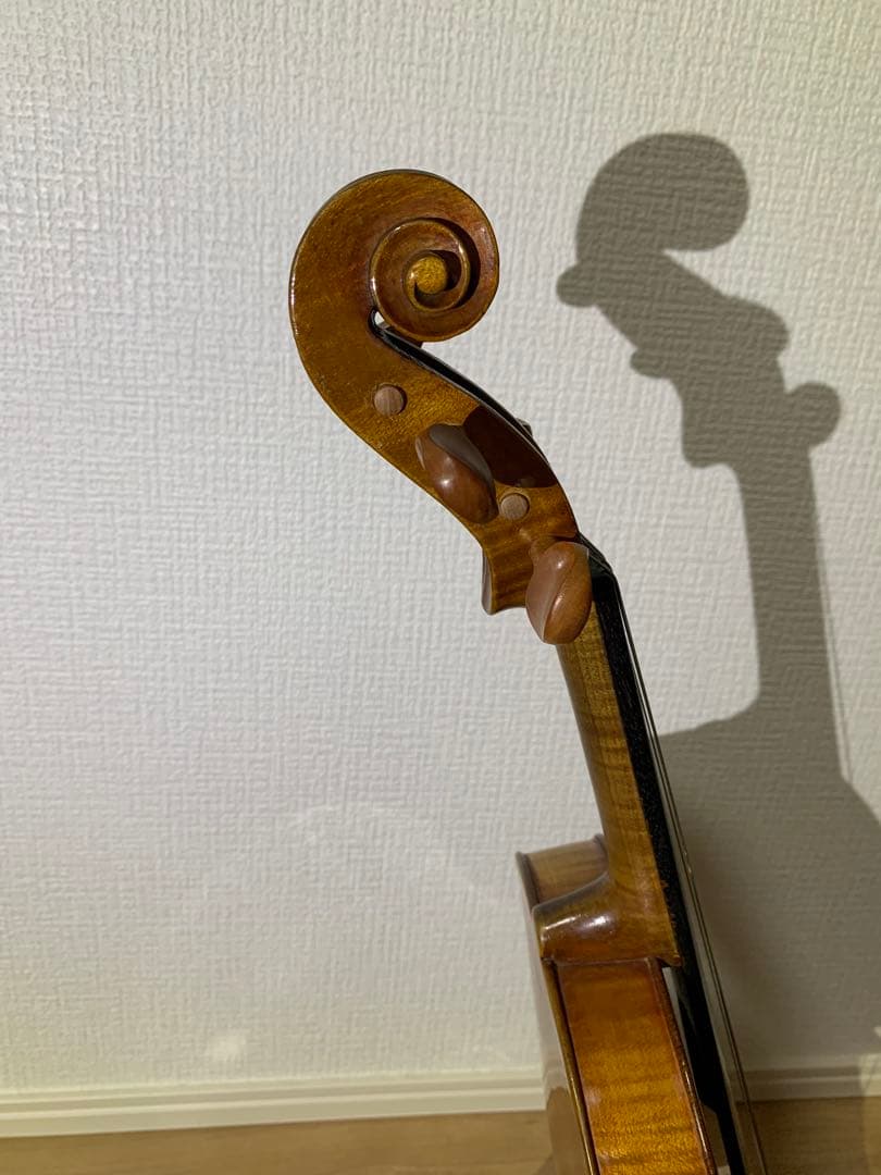 チェコ製　4/4 バイオリン　虎杢　reinhold geipel sohn