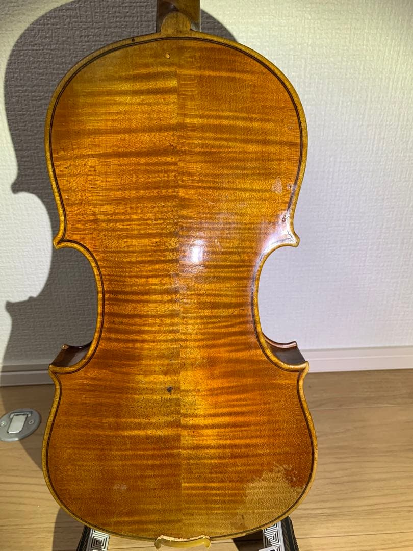 チェコ製　4/4 バイオリン　虎杢　reinhold geipel sohn