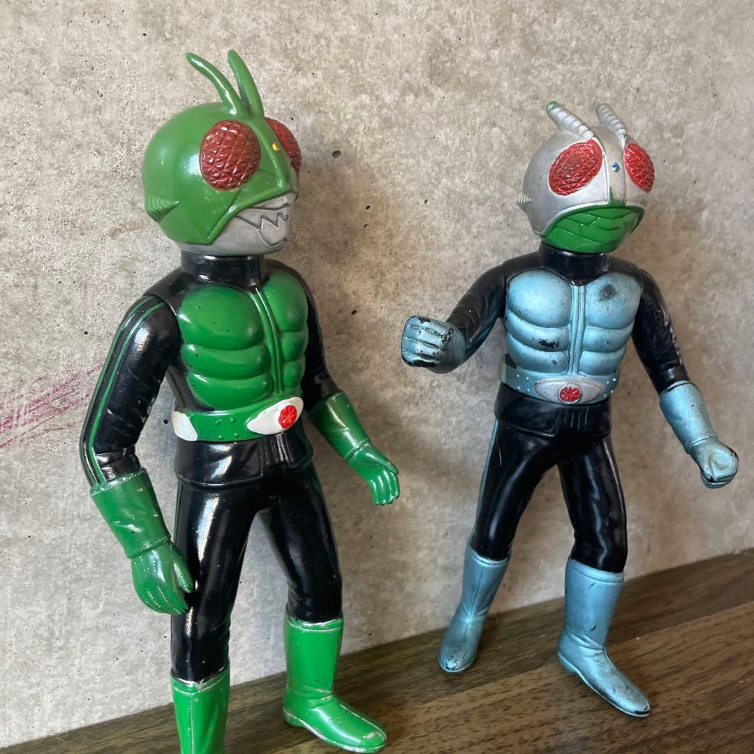 当時物仮面ライダー１号ソフビミドルサイズ
