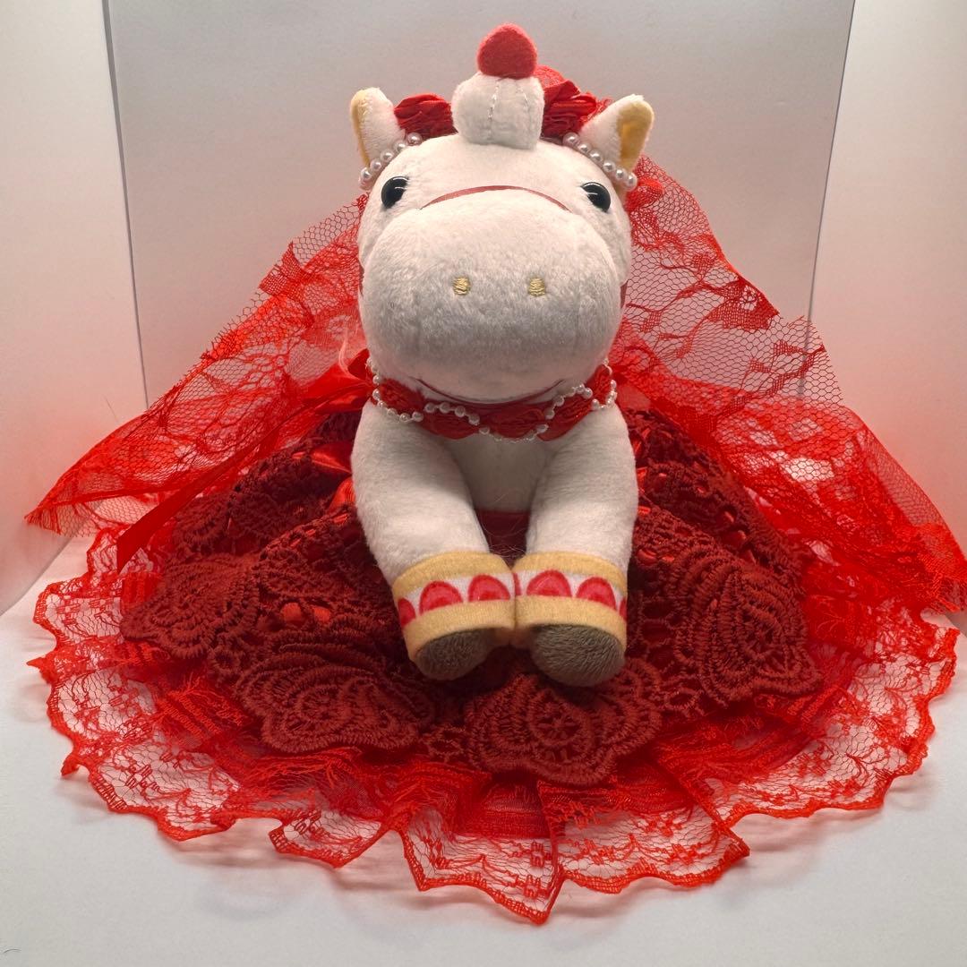 ミニー♪　アイドルホース用ウェディングドレスなど