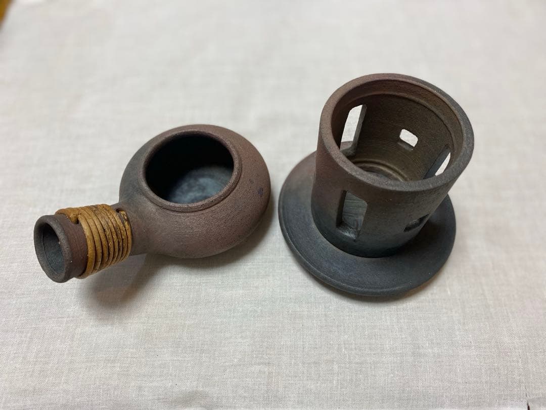 山崎さおり　茶香炉　ミニ焙烙