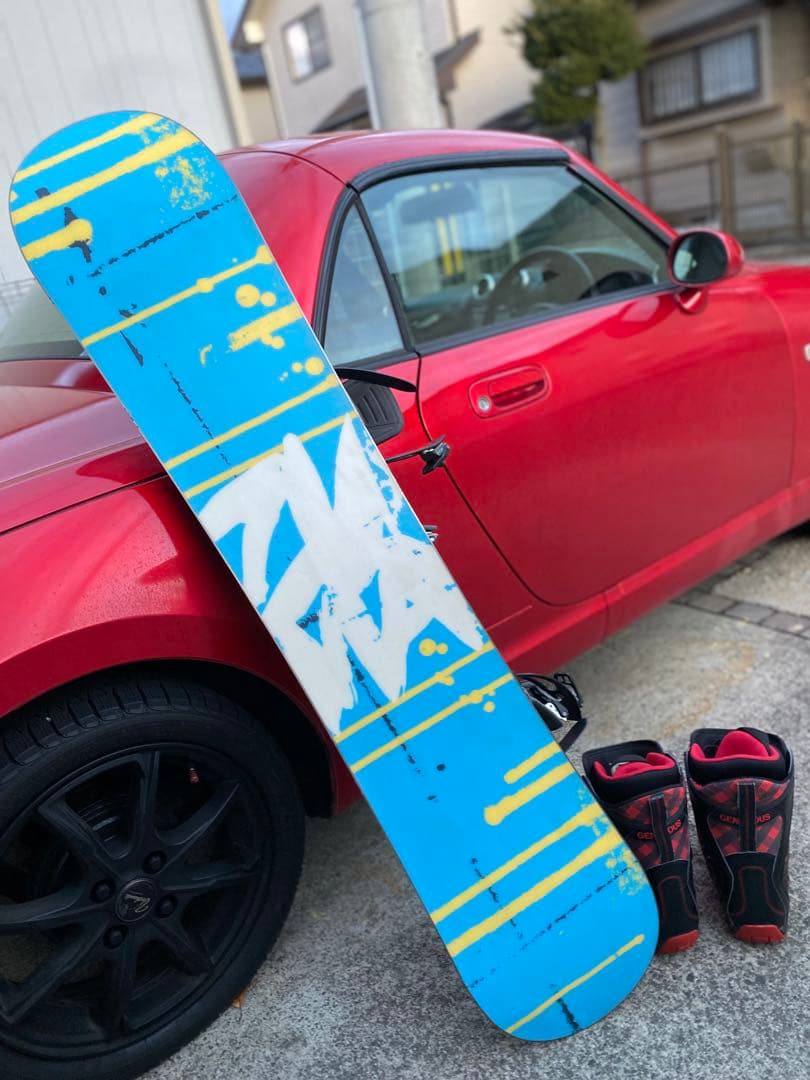 三笠☆ZUMA SLANTスノーボード キスマークダイヤルブーツ3点セット