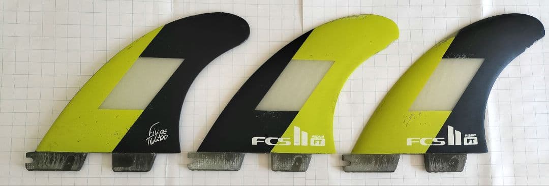 fcs2 フィン　サーフィン　フィリペ　エアコア トライフィン Mサイズ