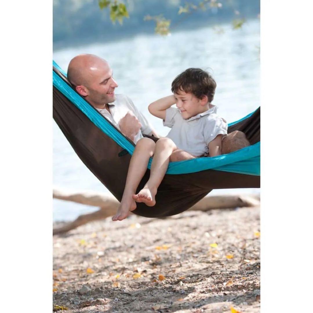 LA SIESTA（ラ シエスタ）トラベルハンモック　ダブル　ブルー