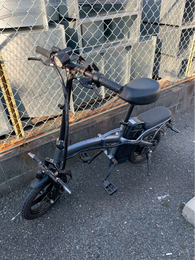 電動アシスト自転車 スポーツタイプ 黒