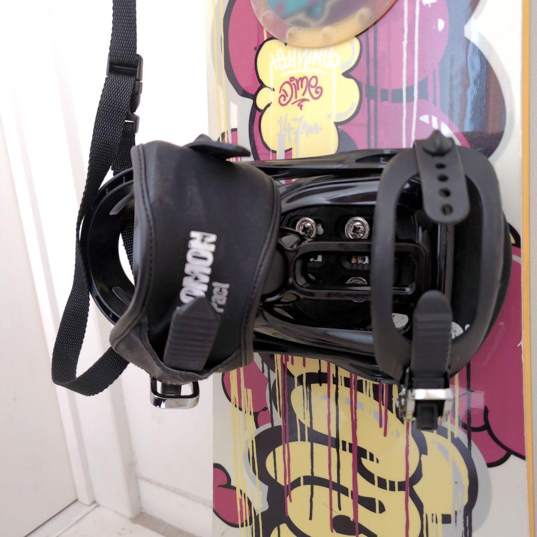 SALOMON スノーボード 147cm バインディング