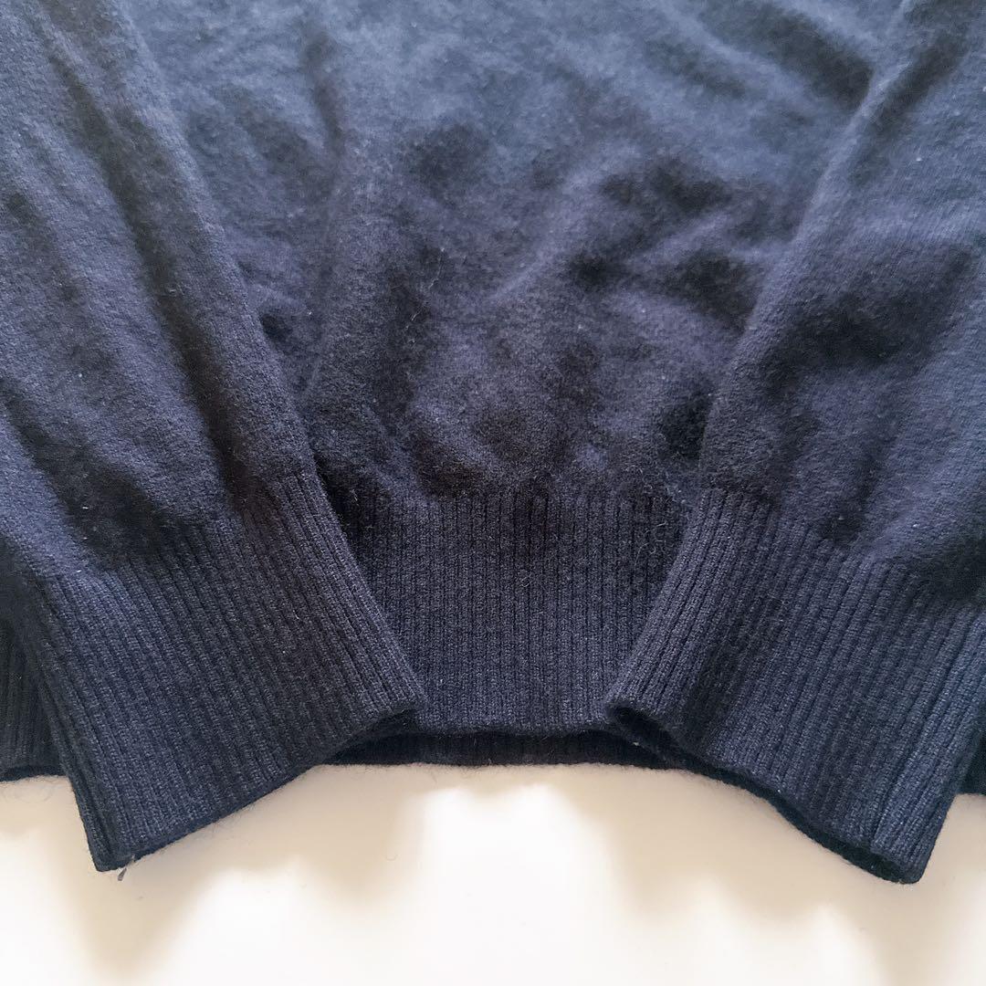 カシミヤ混✨パーリーゲイツ クルーネックウールニット ニコちゃん 星 総柄 1