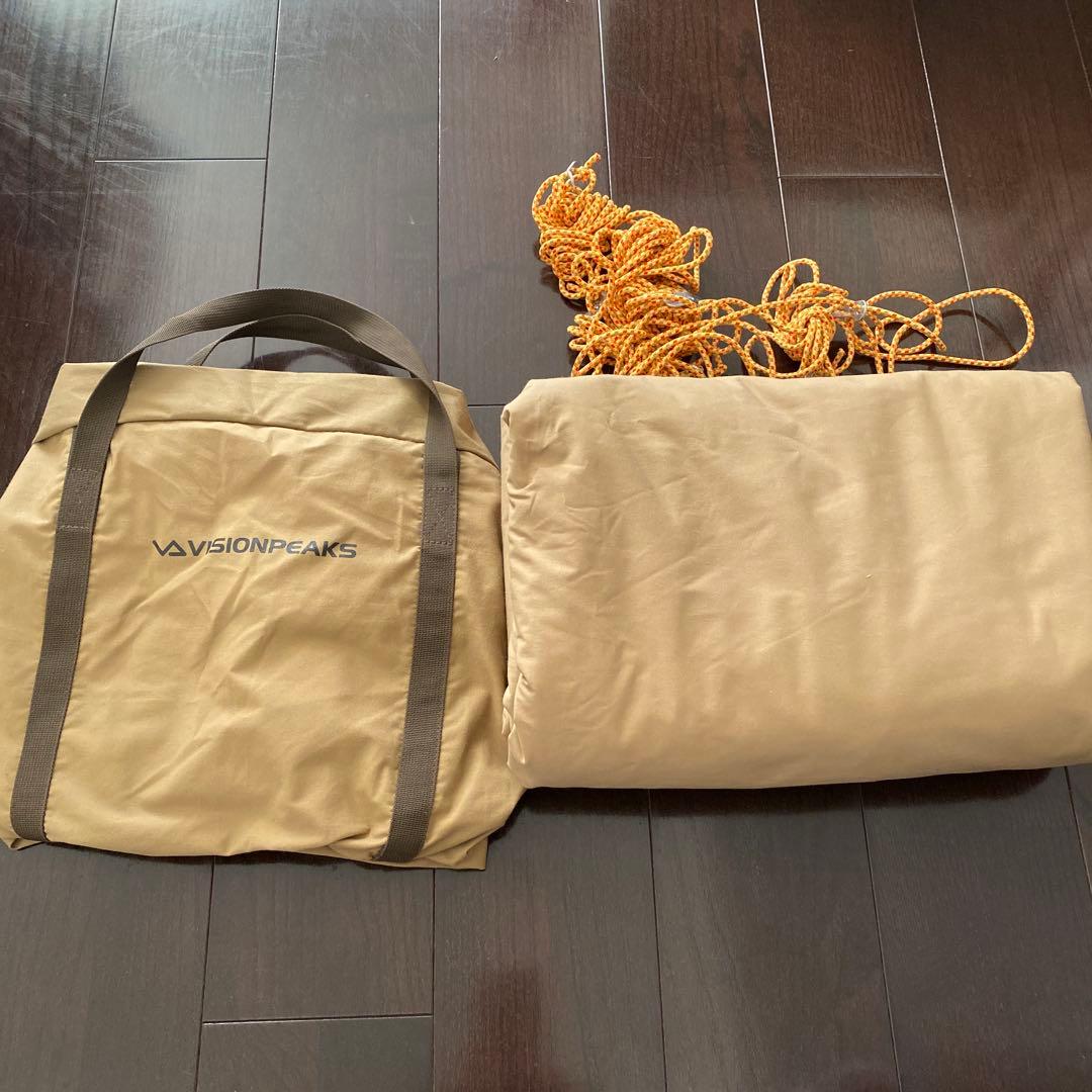 visionpeaksファイヤプレイスTCヘキサタープ460cm×435cm