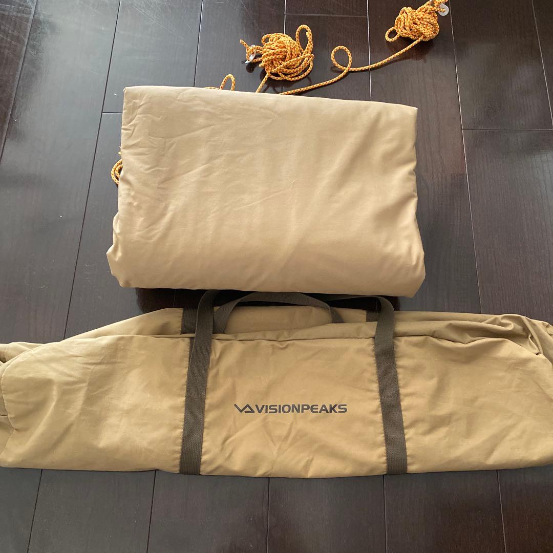 visionpeaksファイヤプレイスTCヘキサタープ460cm×435cm