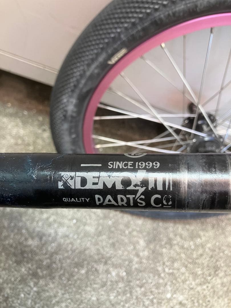 BMXホイールとフォークセット