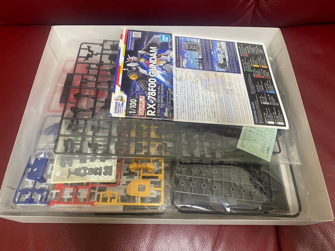 2点セット　ヨコハマ　RX-78F00 ガンダム　1/100+SD