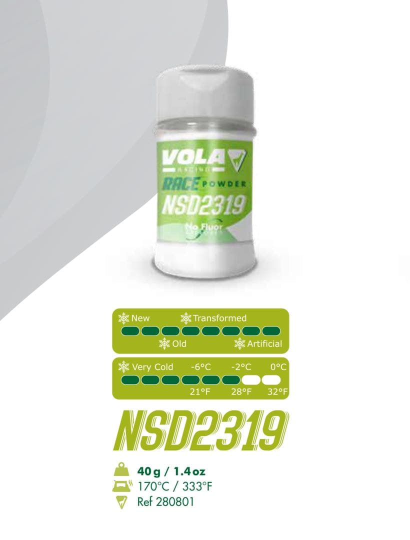 VOLA　RACE POWDER　NSD2319　40g　フッ素フリー　最新