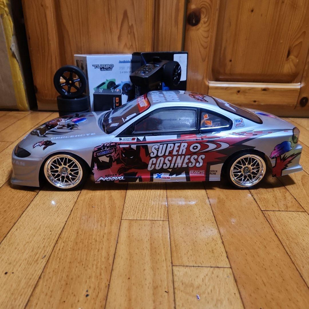 ■専用■　タミヤ ドリフト ラジコン フルセット　TT02 シルビア　ボディ