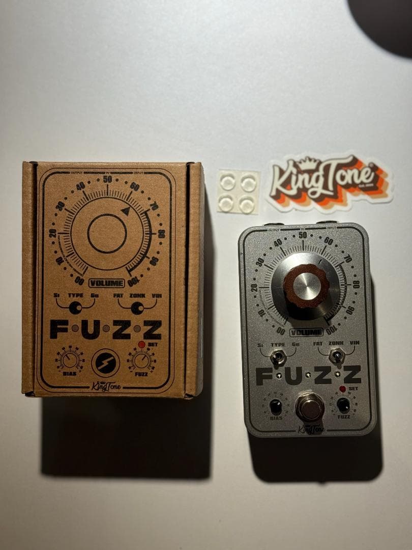 ギター Kingtone mini FUZZ v2(Silver)