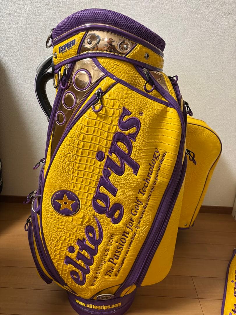 【限定200個】elitegrips エリートグリップ キャディバッグ 片山晋呉