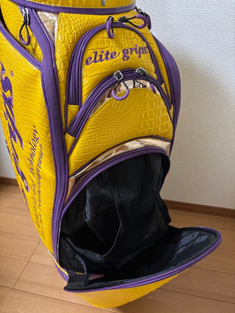 【限定200個】elitegrips エリートグリップ キャディバッグ 片山晋呉
