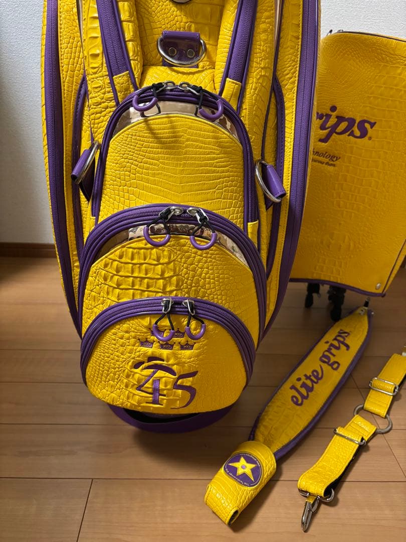 【限定200個】elitegrips エリートグリップ キャディバッグ 片山晋呉